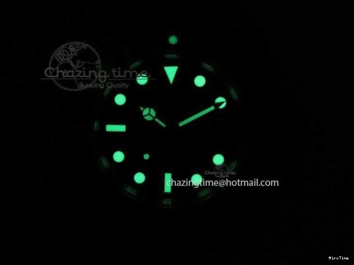 MiroTime 0523 SoftTouch Submariner 16610LV SS Green Metal Bezel JF 1:1 Best Edition Black Dial On SS Bracelet SH 3755